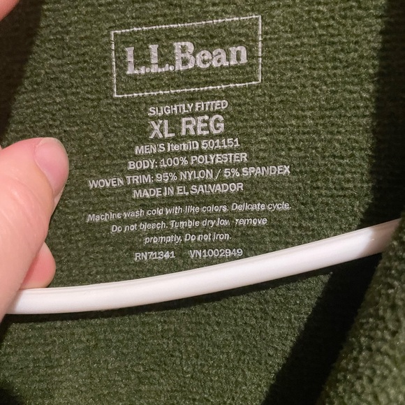 LL Bean North Ridge Slightly Fitted Jacket Men’s XL Reg - Picture 3 of 5